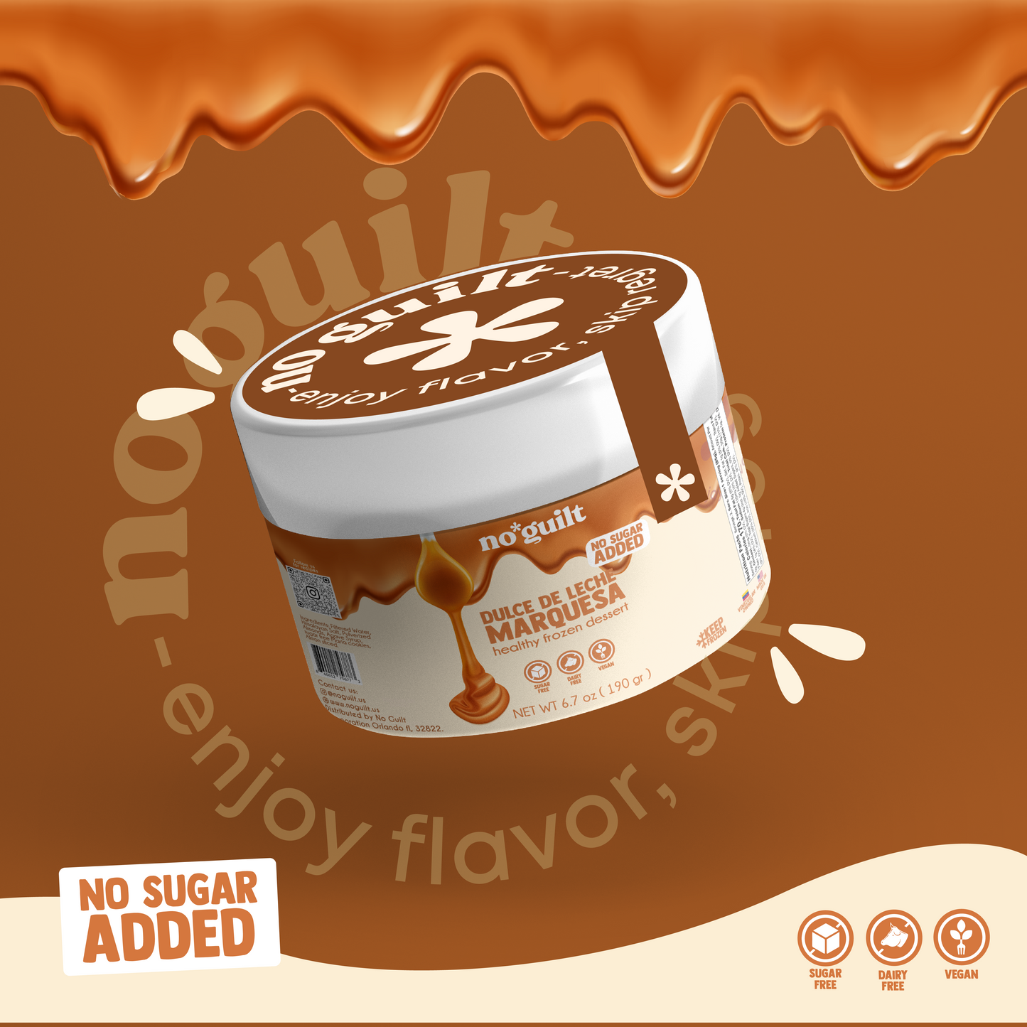 No Guilt Six Pack – 2 Doble chocolate, 2 dulce de leche y 2 limón en un solo click