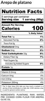 Arepa de Plátano Maduro Sin Gluten 🥘