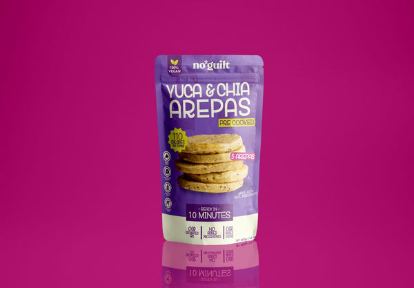 Arepas de Yuca con Chia 🥘