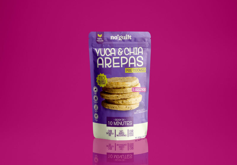 Arepas de Yuca con Chia 🥘